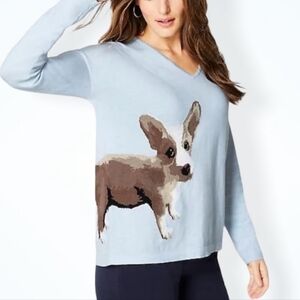 トップス CORGI Saddle Shoulder Crew-neck Sweater CORGI Saddle Shoulder Crew-neck Sweater Best 25+ Deals for Corgi